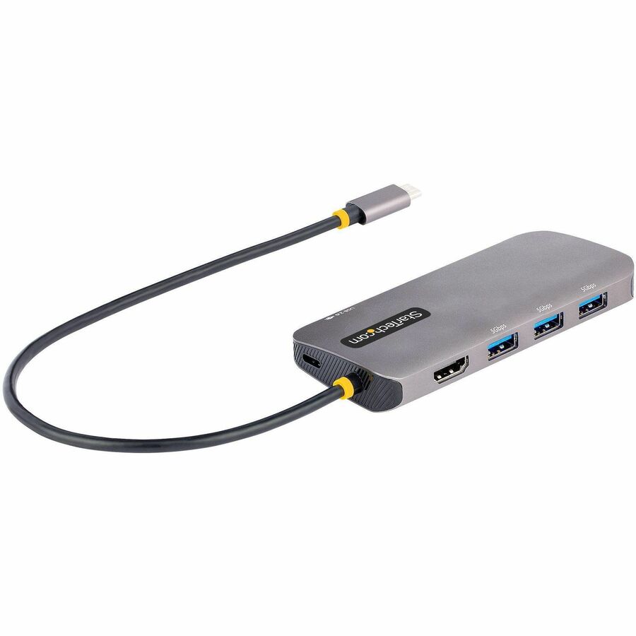 StarTech.com USB-C Multiport Adapter with 4K HDMI, 3 USB 3.2 Ports, and Gigabit Ethernet