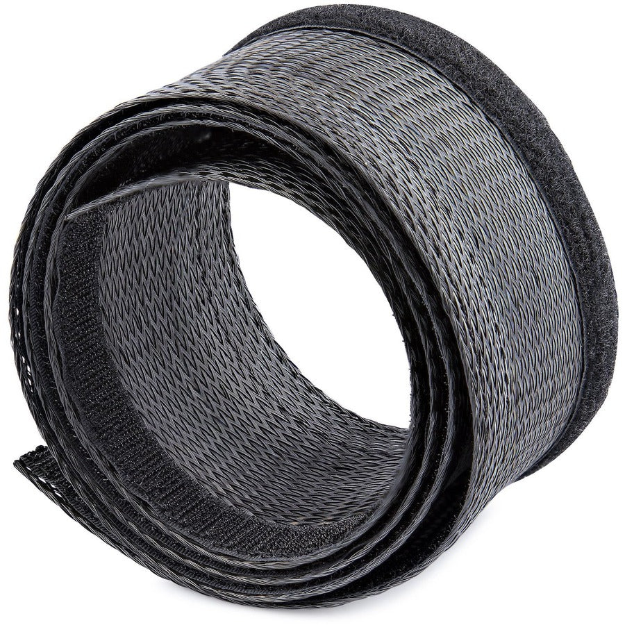 StarTech.com 3m Hook and Loop Flexible Cable Sleeve for Organized Cable Management