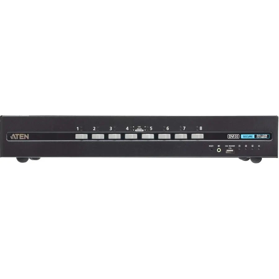 ATEN 8-Port USB DVI Dual Display Secure KVM Switch with CAC (CS1148D4C)