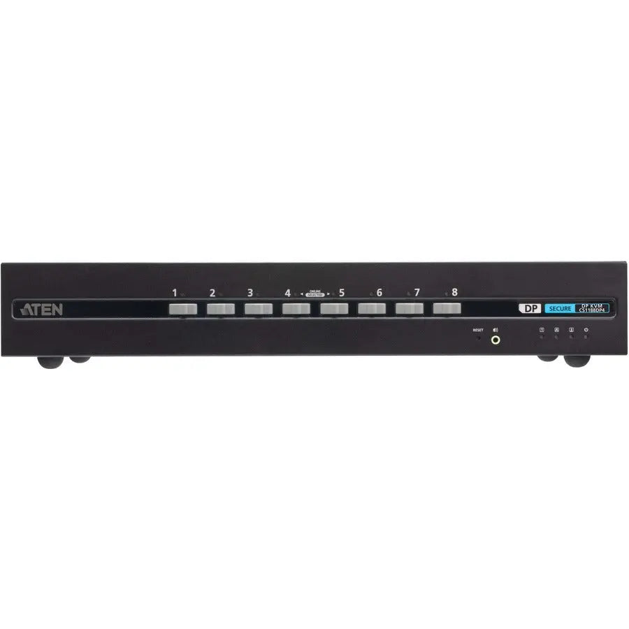 ATEN CS1188DP4 8-Port USB DisplayPort Secure KVM Switch with PSD PP v4.0 Compliance