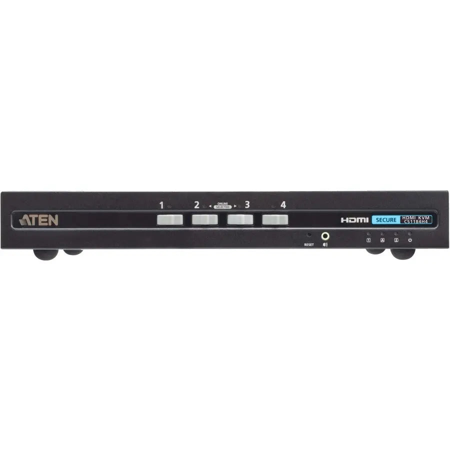 ATEN CS1184H4 4-Port USB HDMI Secure KVM Switch with PSD PP v4.0 Compliance