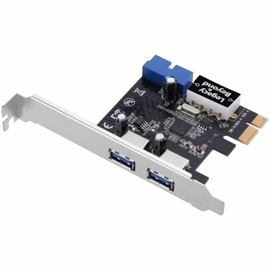 SIIG USB 3.0 4-Port PCIe Host Card LB-US0214-S1 – Adds External and Internal USB 3.0 Ports for PCs