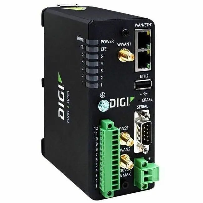 DIGI International IX30 Modem/Wireless Router for Critical Infrastructure and Industrial Applications