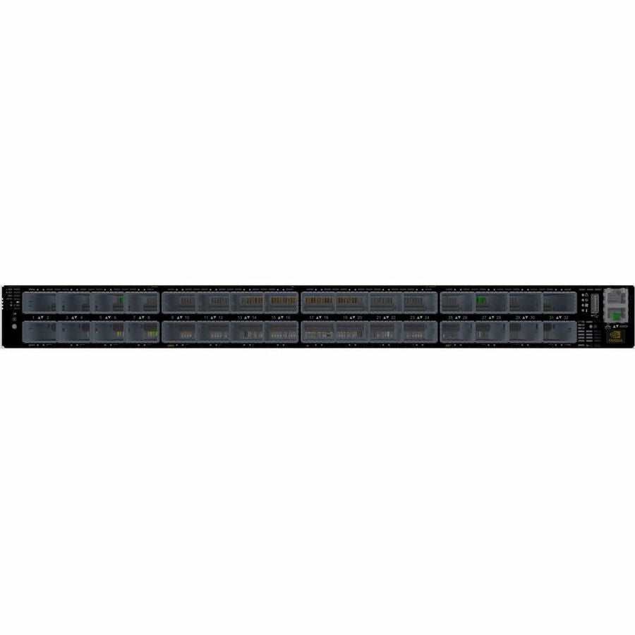 NVIDIA Mellanox Quantum-2 QM9700 64-Port 400Gb/s NDR InfiniBand Switch MQM9700-NS2F