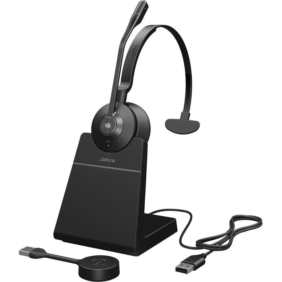 Jabra Engage 55 Headset with Wireless Range up to 150 Meters and Noise-Canceling Microphone
