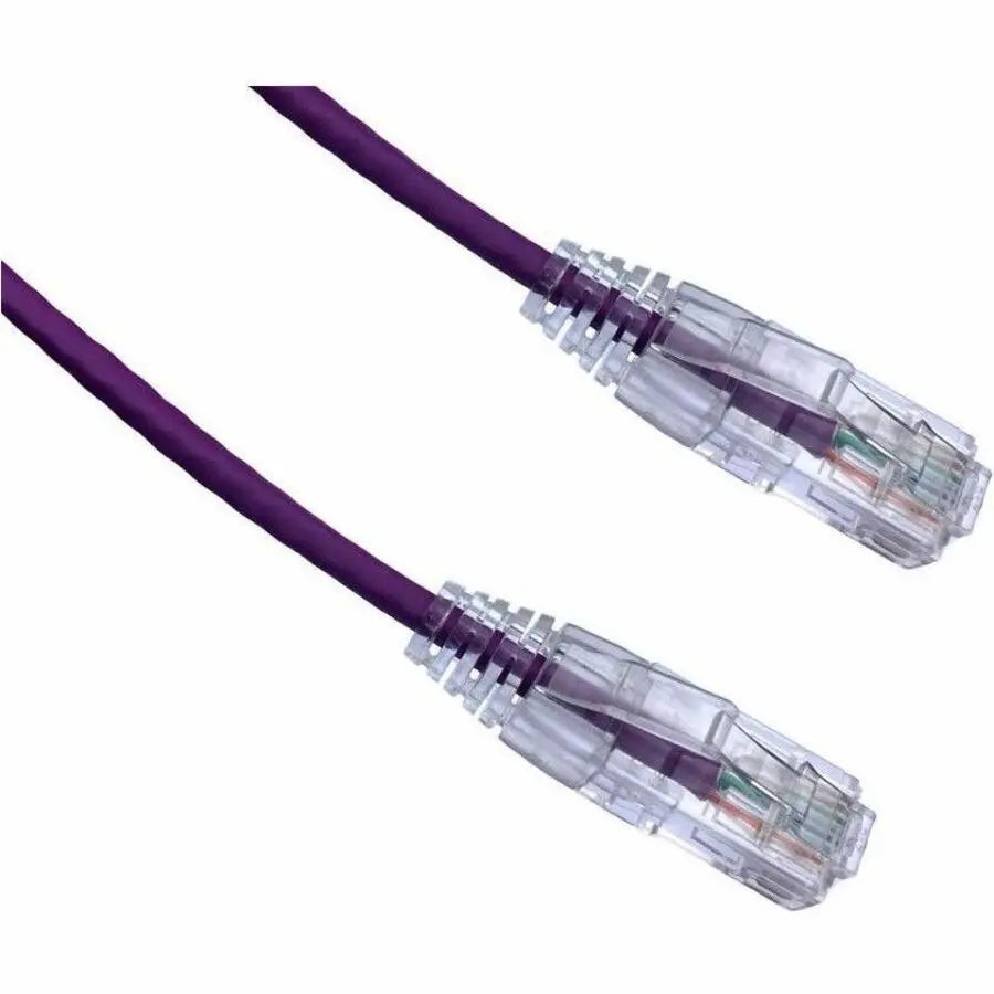 Axiom BENDnFLEX Cat.6 UTP Patch Network Cable - Flexible Purple Ethernet Cable for Business Networks