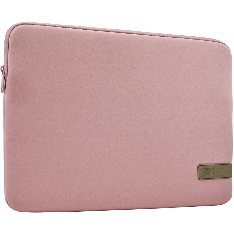 Case Logic Reflect 15.6" Laptop Sleeve in Mermaid Pink with Memory Foam Protection