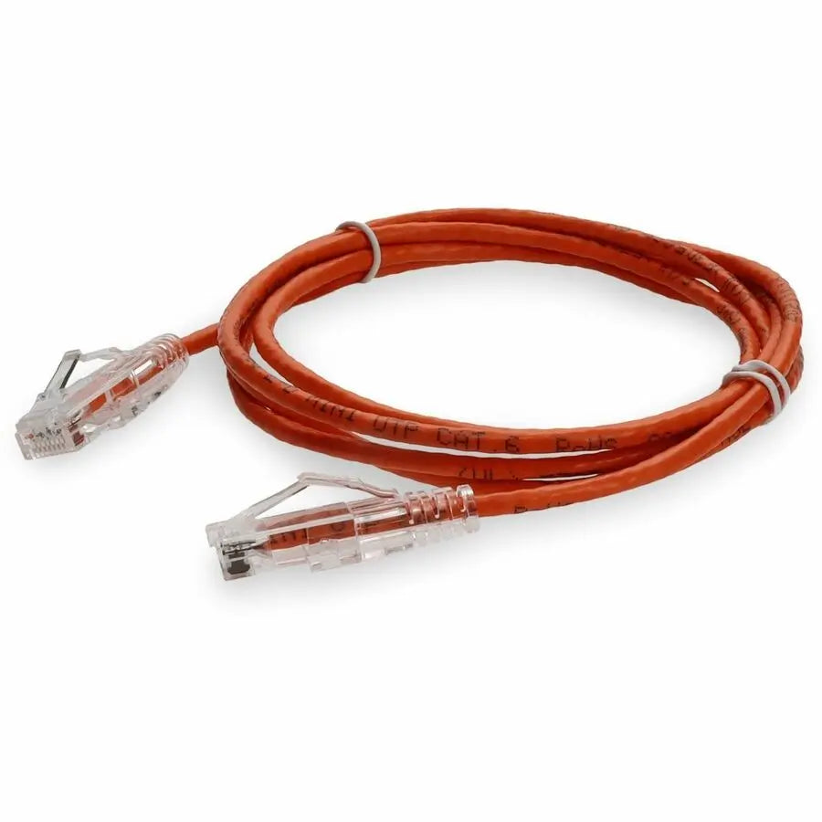 AddOn 10ft Orange Cat6 UTP Patch Ethernet Cable with RJ-45 Male Connectors