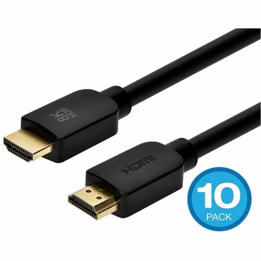 Monoprice Inc HDMI Data Transfer Cable Part #42082 – Supports 8K@60Hz, 4K@120Hz, Dynamic HDR, eARC, 48Gbps for Gaming and Home Theater