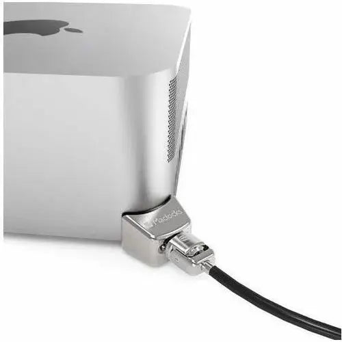 Compulocks Mac Studio Ledge Lock Adapter with Keyed Cable Lock - Silver