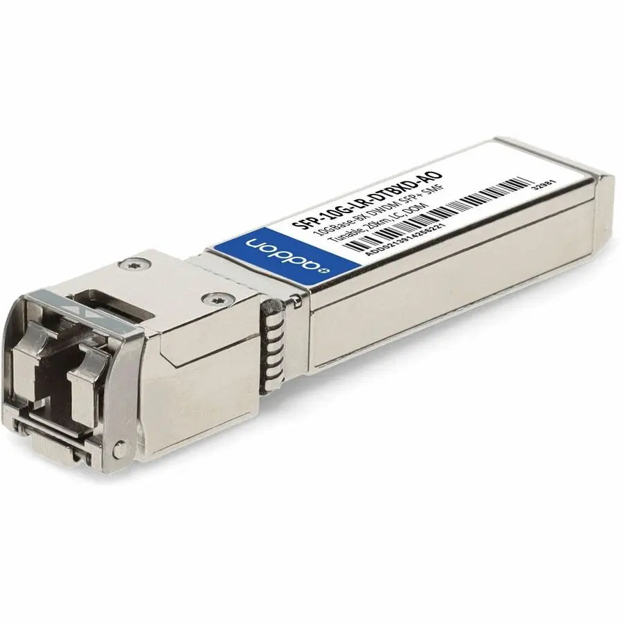 AddOn Cisco SFP-10G-LR-DTBXD Compatible 10GBase-DWDM SFP+ Transceiver – 20km Range, TAA Compliant