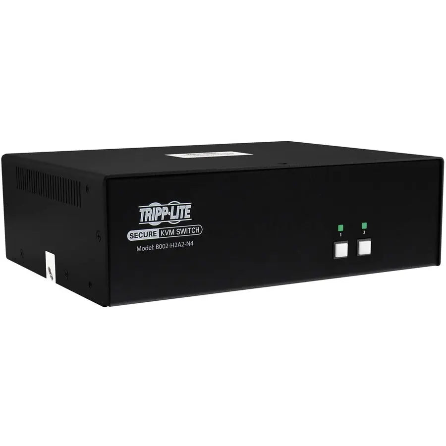 Eaton Tripp Lite Series B002-H2A2-N4 Secure 2-Port HDMI KVM Switch with NIAP Certification and 4K Support