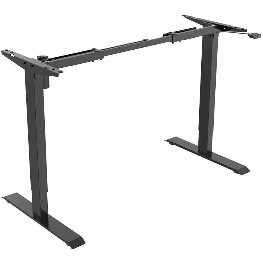 Workstream Monoprice Inc. Single Motor Back to Basics Electric Sit-Stand Desk, Black