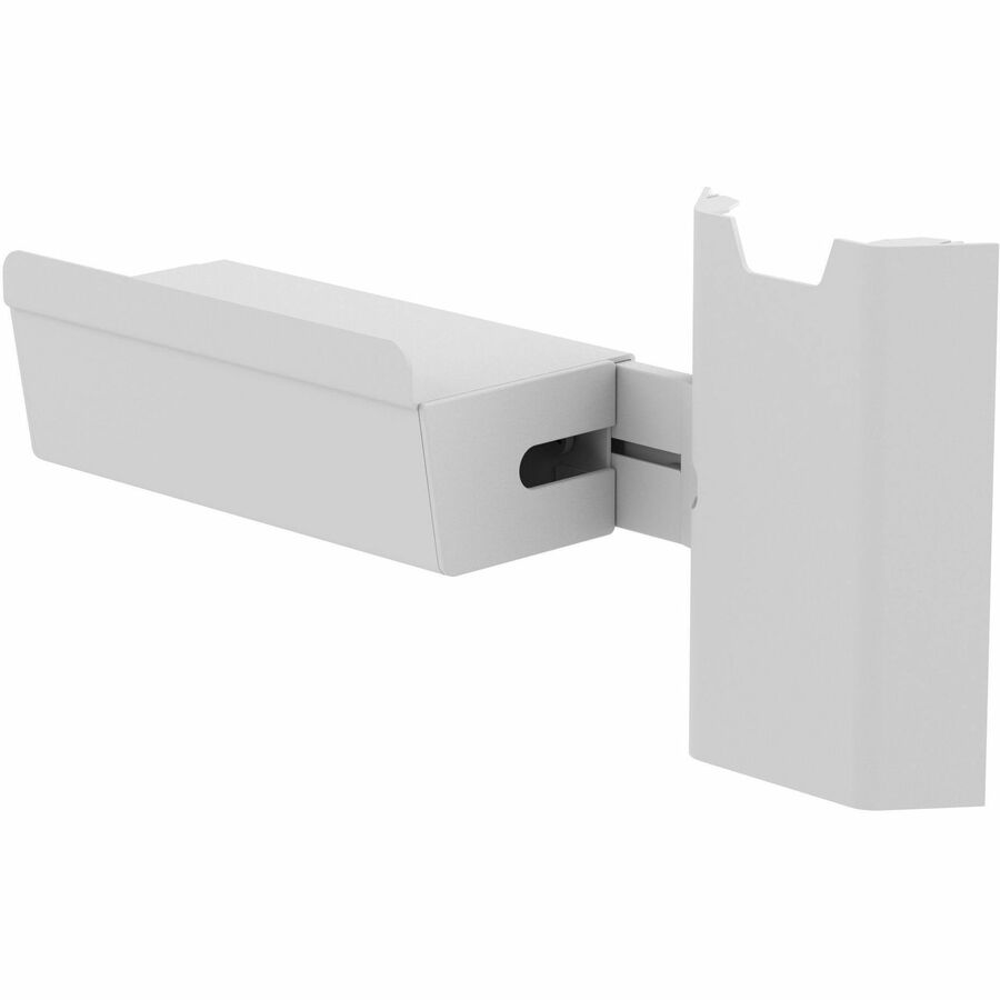 Ergotron Printer Bracket for Wall Track – Wall Mountable, White with Cable Management System