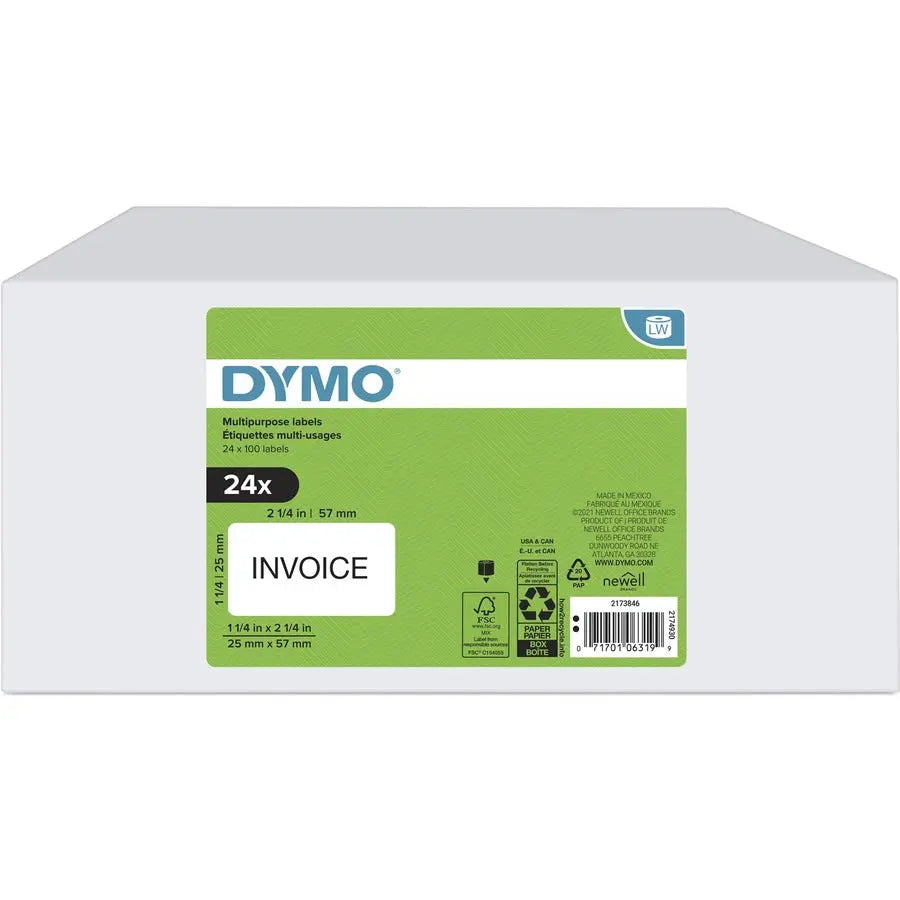 Dymo Multipurpose White Medium Labels – Compatible with LabelWriter and Desktop Mailing Solutions