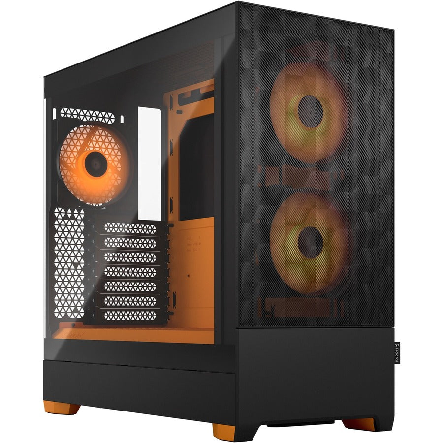Fractal Design Pop Air RGB Computer Case with Tempered Glass Side Panel and ARGB Lighting