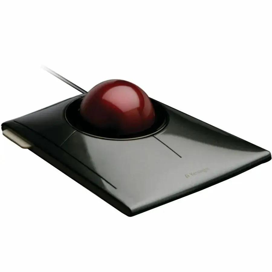 Kensington SlimBlade Trackball - Precision 55mm Laser-Tracked Mouse with Customizable Buttons and Sleek Black Design by Kensington Computer Products Group