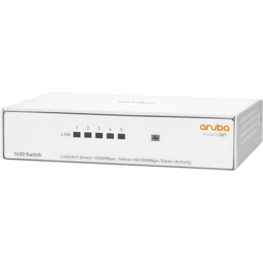 HPE Instant On 1430 5G Switch - Unmanaged Gigabit Ethernet Switch with PoE and Uplink Ports