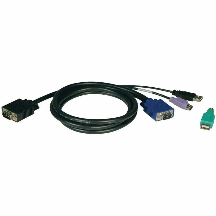 Eaton Tripp Lite P780-006 USB and PS/2 Combo KVM Cable for B040 and B042 Series Switches, 6 ft