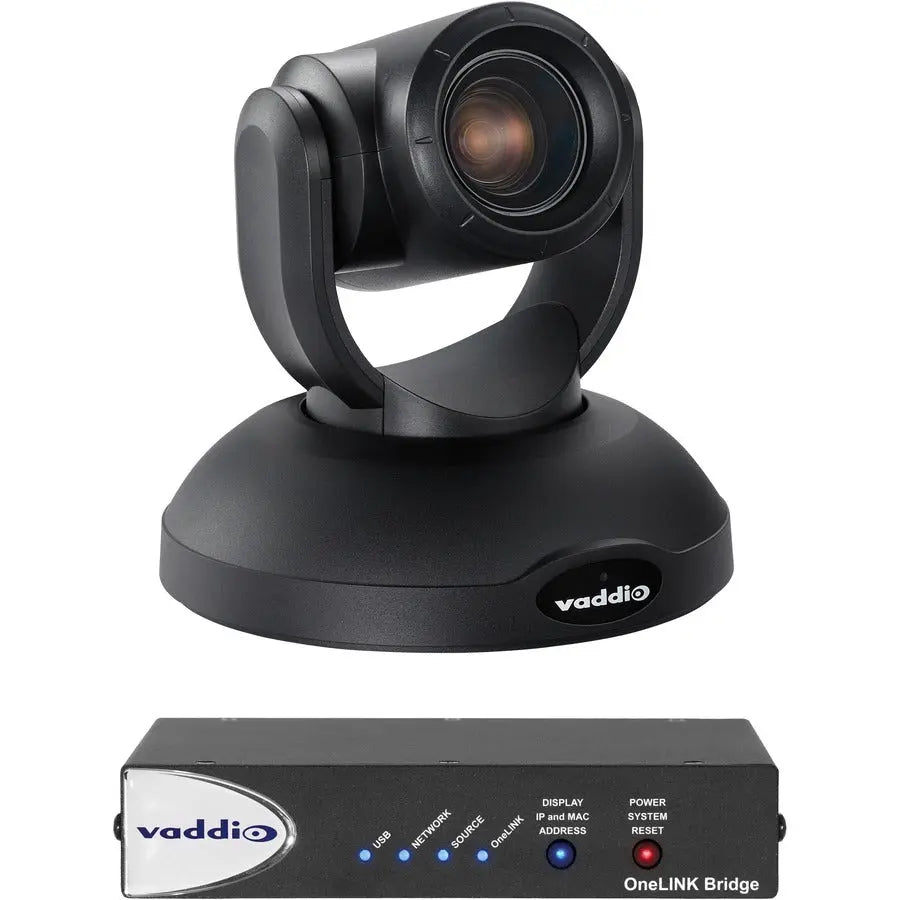 Vaddio RoboSHOT 20 UHD Conference Camera - Black | Legrand Group Part 999-9950-200B