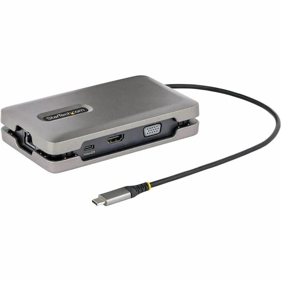 StarTech.com DKM31C3HVCPD USB-C Multiport Adapter with 4K HDMI, VGA, and Dual Monitor Docking Station