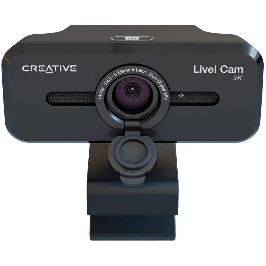Creative Live! Cam Sync V3 2K QHD Webcam with 4X Digital Zoom and Built-in Microphones by Creative Technology, Ltd