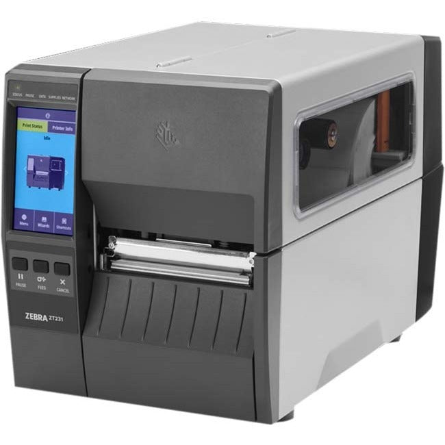 Zebra ZT231 Thermal Transfer Printer, 300 dpi, Liner Take-Up Spindle, Part Number ZT23143-T31000FZ