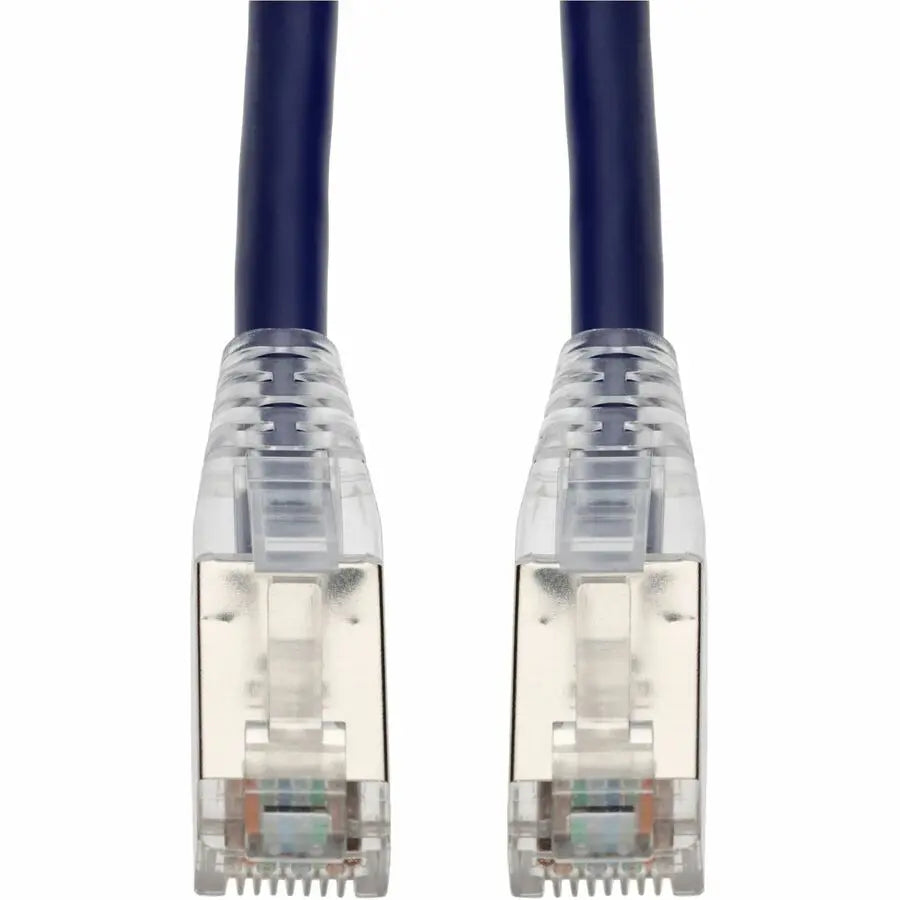 AddOn 100ft Purple CAT 6 Shielded PVC Ethernet Cable with Snagless Bubble Boot RJ-45 M/M