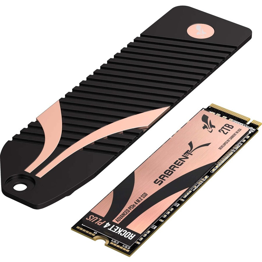 Sabrent Rocket 4 Plus SB-RKT4P-PSHS-2TB M.2 2280 PCIe 4.0 NVMe SSD for PS5 and Gaming