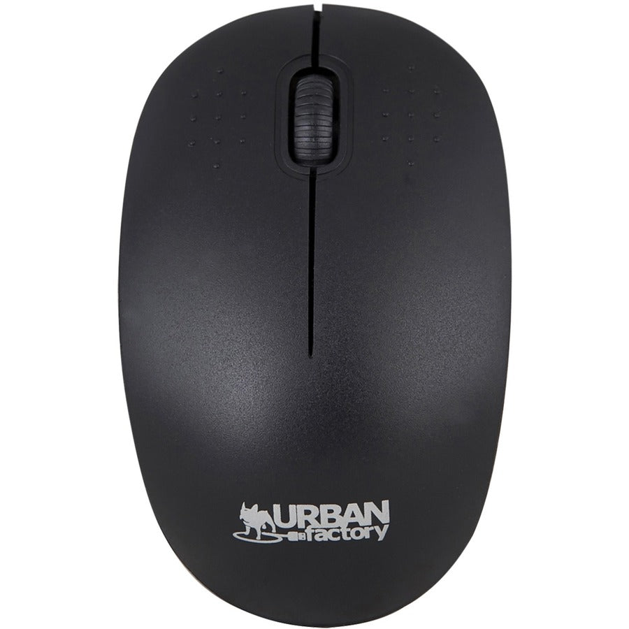 Urban Factory Wireless Mouse with Ergonomic Hand-Fit Design, WMB01UF