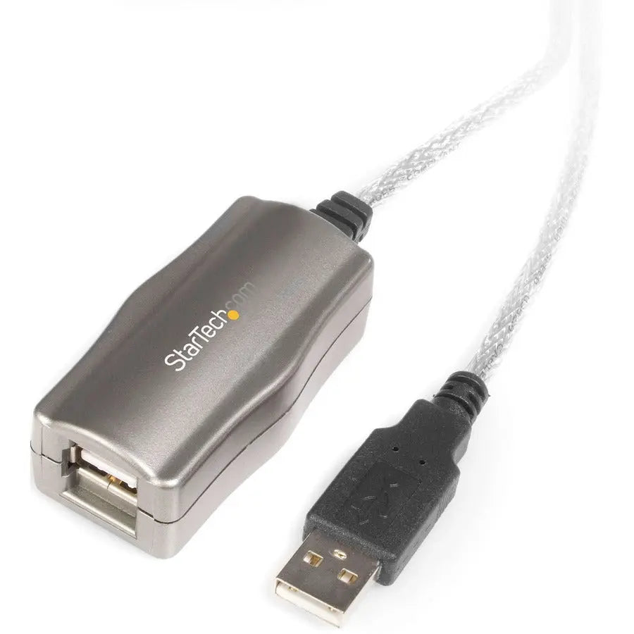 StarTech.com 15 ft USB 2.0 Active Extension Cable - Male to Female USB Extender