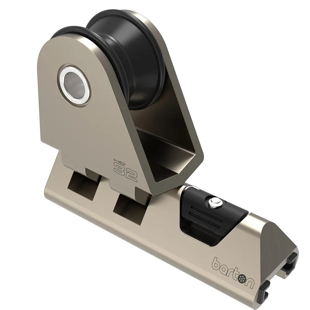 Barton Marine 32mm Heavy Duty Pin Genoa Car with Plunger Stop - High-Performance Marine Rigging