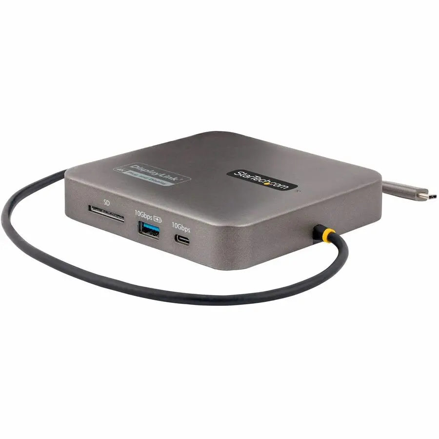 StarTech.com USB C Docking Station with Dual 4K HDMI, 10Gbps USB Hub, GbE, and 100W Power Delivery - Model 102B-USBC-MULTIPORT