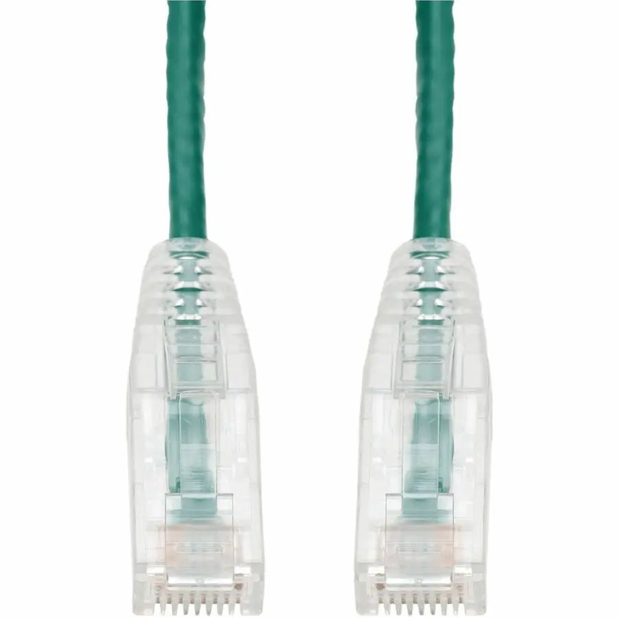 AddOn 20ft Green Cat6A Slim UTP PVC Ethernet Cable with RJ-45 M/M Connectors