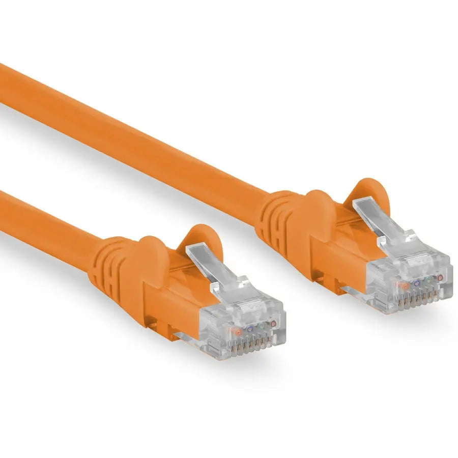 Rocstor Cat.6 Network Cable - Orange, 10 ft
