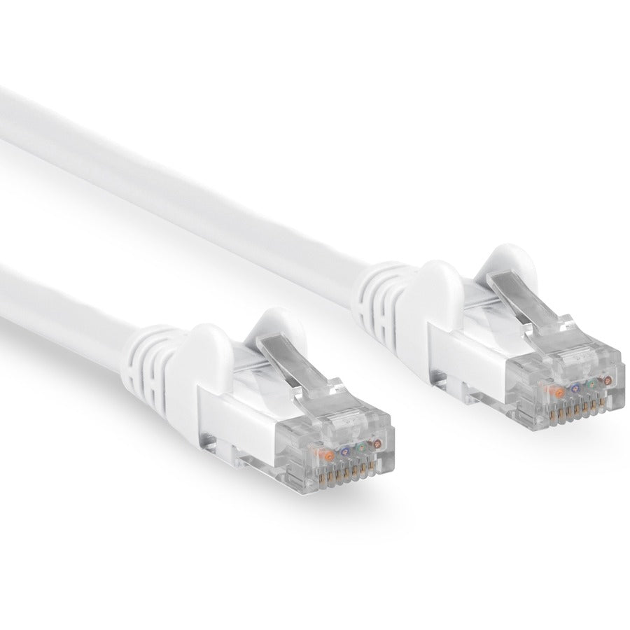 Rocstor Cat.6 Network Cable – White, Copper, Lifetime Warranty