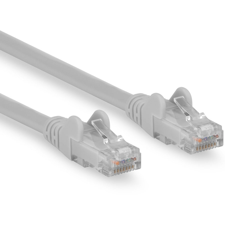 Rocstor Cat.6 Network Cable – Gray, Copper, PoE Support, Lifetime Warranty