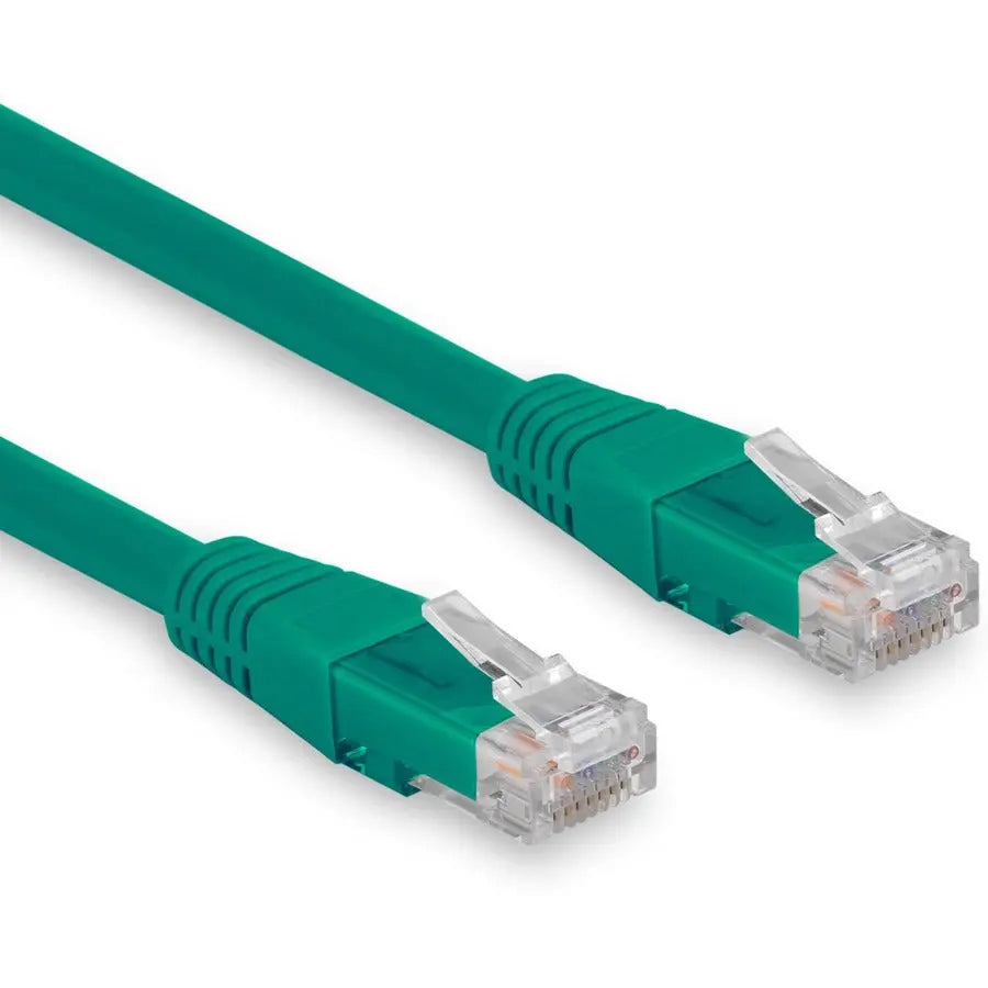 Rocstor Cat.6 UTP Patch Network Cable - Green, Lifetime Warranty