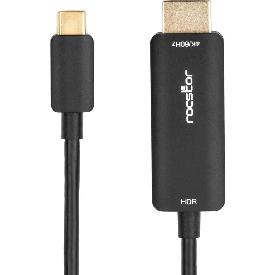 Rocstor USB-C to HDMI Video Cable 4K/60Hz – USB Type-C to HDMI – M/M