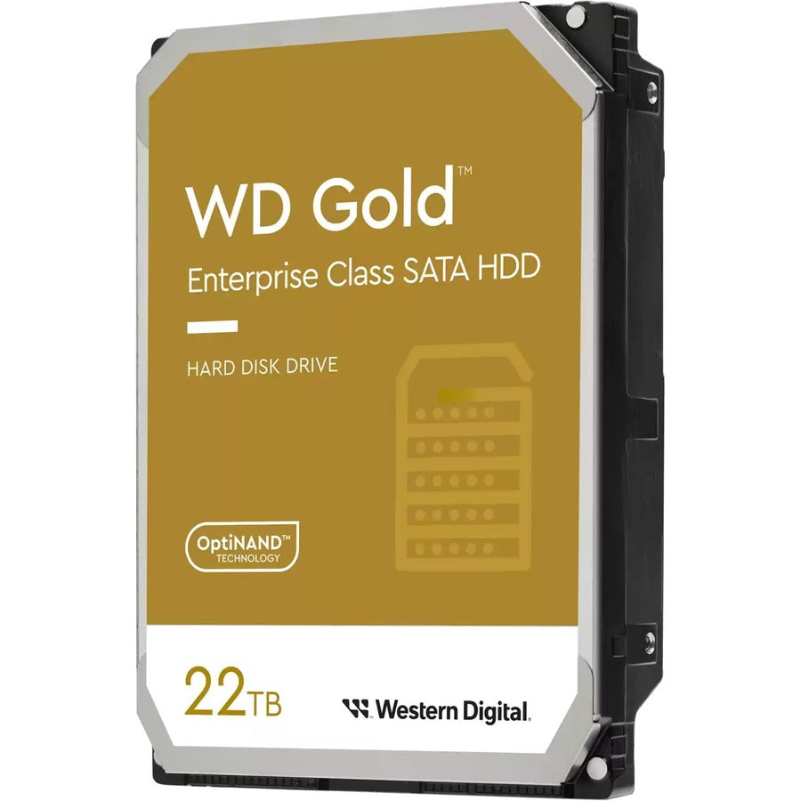 Western Digital WD Gold WD221KRYZ-20PK 22TB Enterprise SATA Hard Drive, 20-Pack