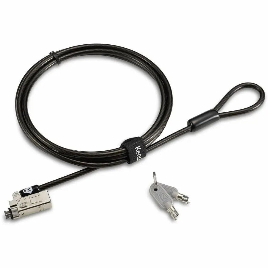 Kensington Slim NanoSaver 2.0 Keyed Laptop Lock – 6 ft Carbon Steel Cable, Nano Lock Head, for Ultra-Thin and 2-in-1 Laptops