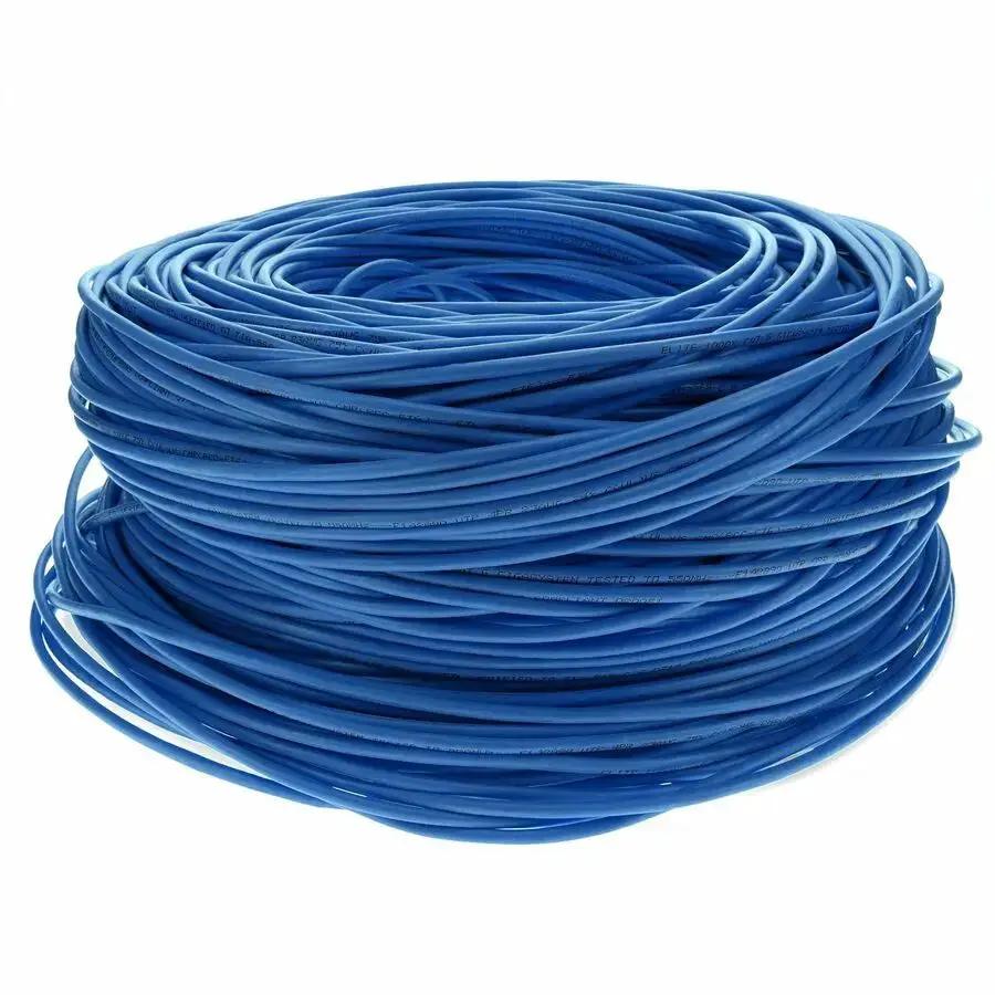 AddOn 500ft Blue Cat6 PVC Ethernet Patch Cable RJ-45 Male to Male by AddOn
