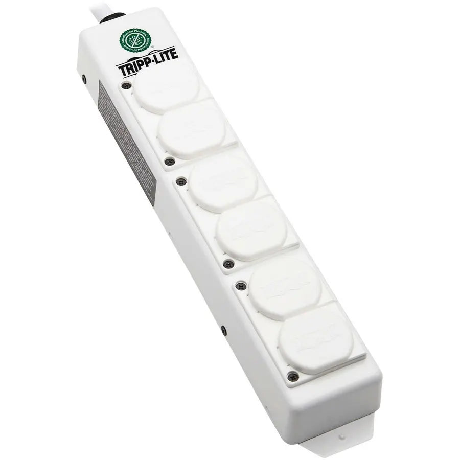 Eaton Tripp Lite Series PS-606-HGDG Safe-IT Medical Power Strip with 6 Outlets and Antimicrobial Protection