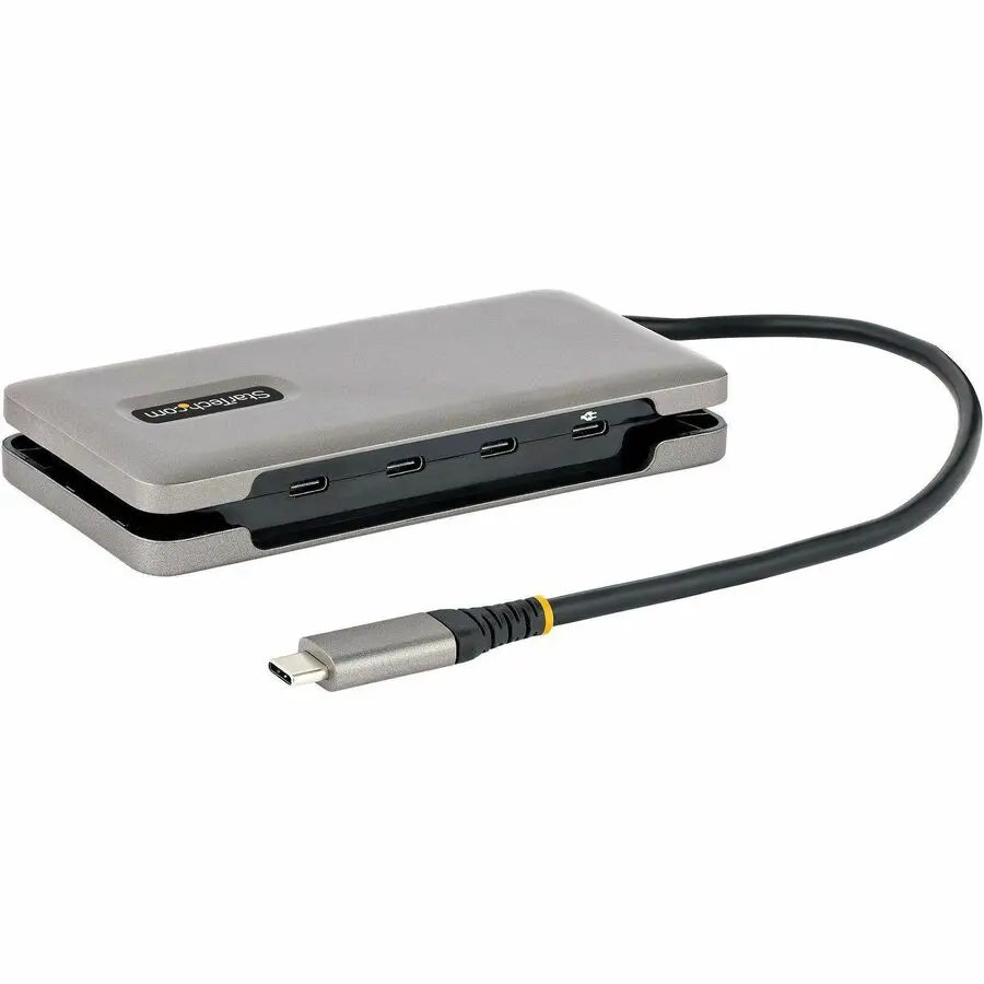 StarTech.com 4-Port USB-C Hub with Power Delivery Pass-Through and 10Gbps Data Transfer