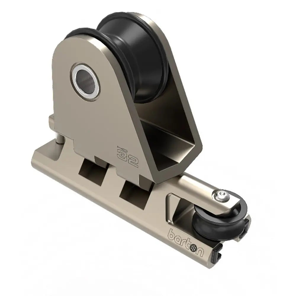 Barton Marine 32mm Towable Genoa Car 2:1 Purchase Heavy Duty - High-Performance Marine Sailboat Fitting