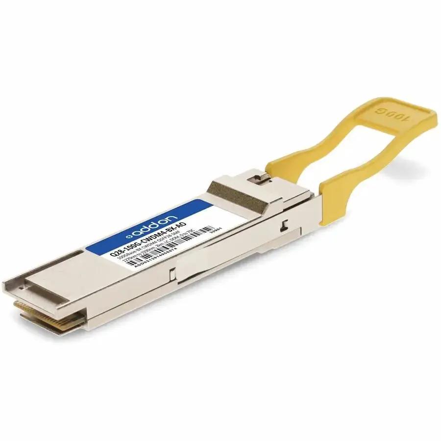 AddOn QSFP28 Module Q28100GCWDM4BXAO for 100Gbps Ethernet over Single-Mode Fiber by ADDON
