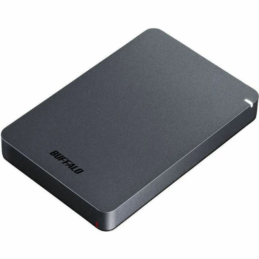 Buffalo MiniStation HD-PGFU3 2TB Portable External Hard Drive with Shockproof Design and Security Features