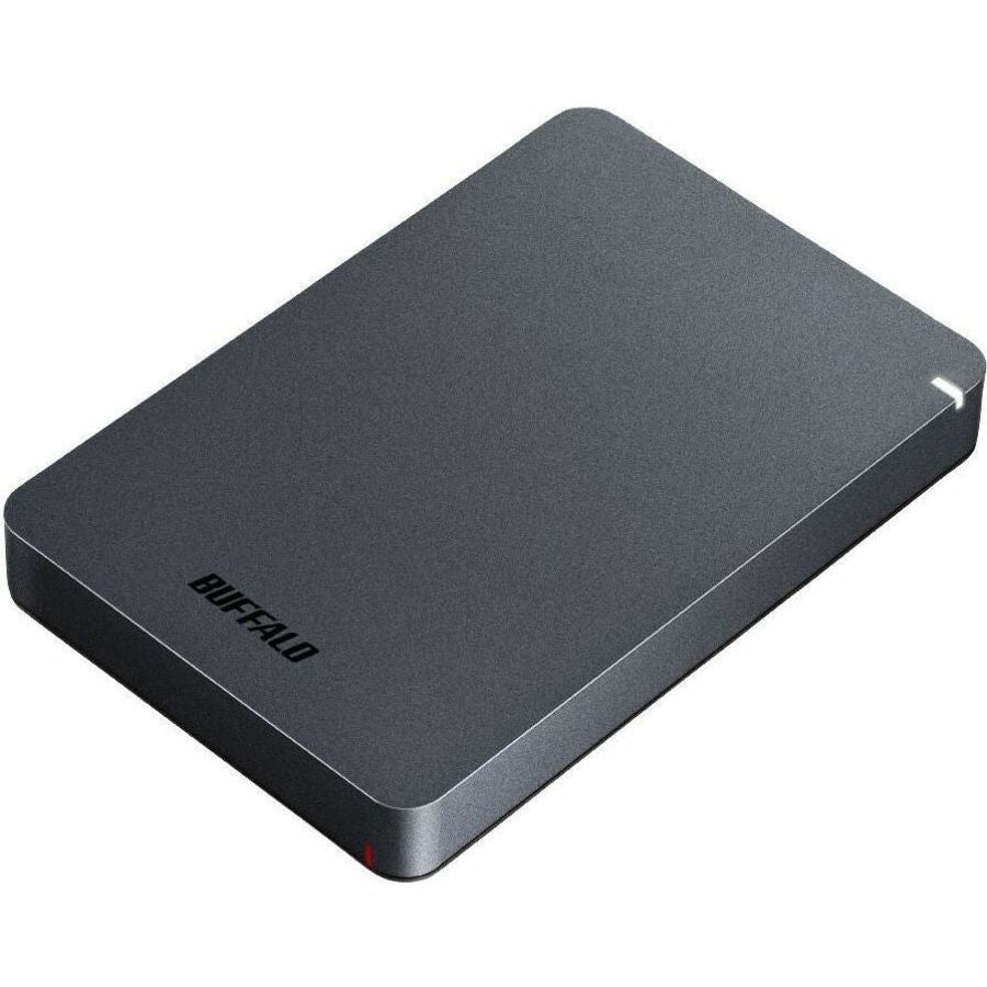 Buffalo MiniStation Shockproof External Hard Drive 2TB USB 3.2 Gen 1 with Lock-and-Go Security