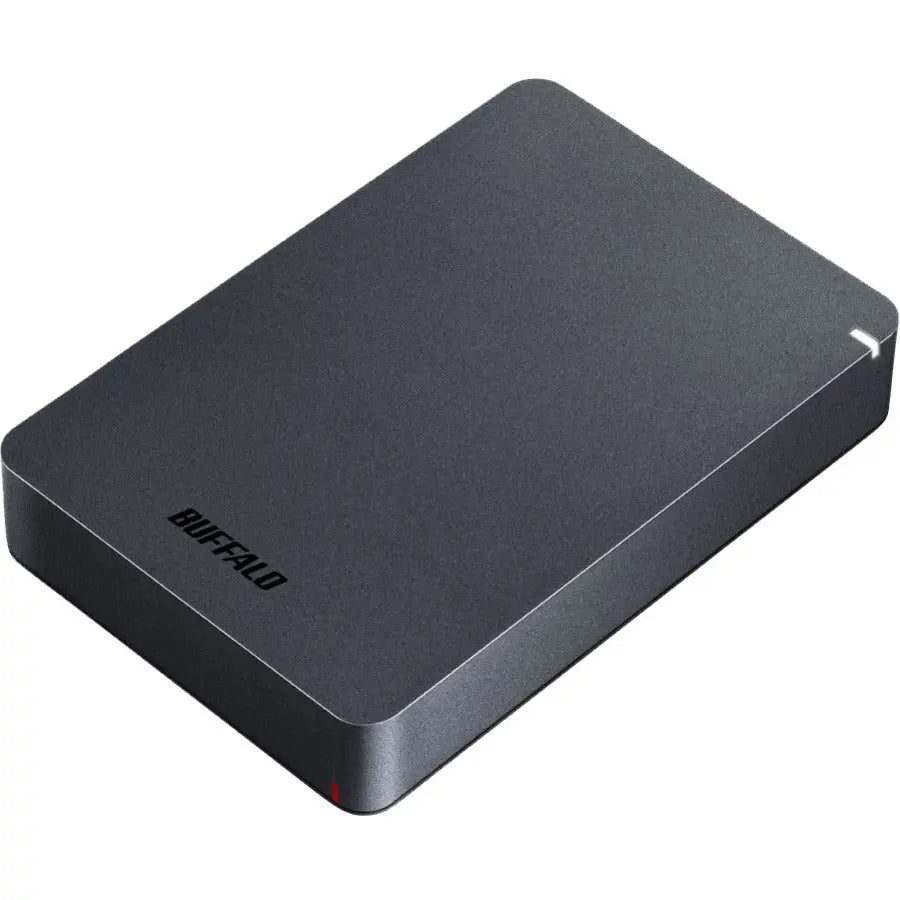 Buffalo MiniStation Safe 4TB External Portable Hard Drive with USB 3.2, Secure Lock & Go, and Water Resistance