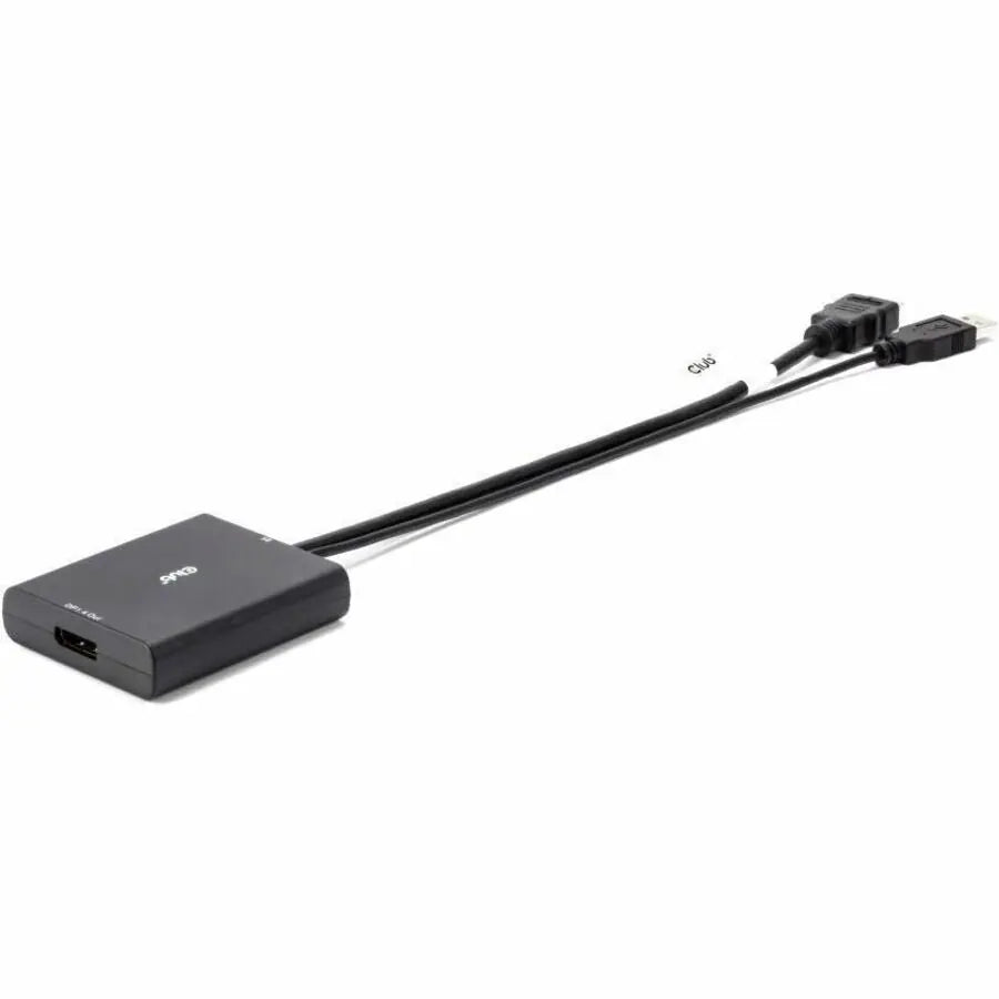 Club 3D CAC-1335 HDMI to DisplayPort Adapter with USB Power for 4K120Hz and 8K30Hz Displays